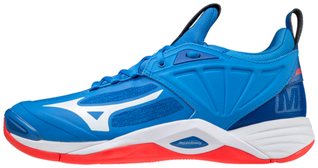 mizuno table tennis shoes blue